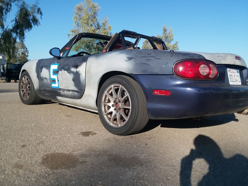 Soon, this shall be the silver car in full racing guise